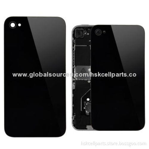 Replacement Back Cover Housing Mobile Phone Service Part for iPhone 4, 10-month Warranty